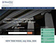Tablet Screenshot of muninetguide.com